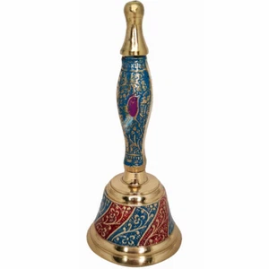 Altar Bell Brass. Bell Wiccan Bell, Ritual Supplies, Wicca New Age Brass Bell - Picture 1 of 1