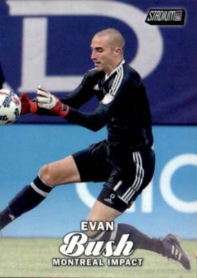2017 Topps Stadium Club MLS Base #86 Evan Bush Montreal Impact - Image 1 of 2