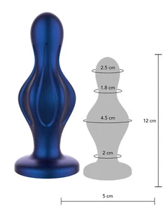 Plug grande in silicone dilatatore fallo anale indossabile dildo liscio morbido - Foto 1 di 6