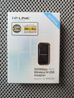 TP-Link TL-WN823N N300 300Mbps Wireless Mini USB 2.0 Wi-Fi Adapter / Dongle - Image 1 of 2