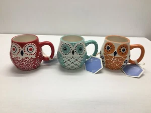 Single Woodland Owl 3D Mug Novelty Tea Coffee Hot Chocolate Latte Cup Gift - Picture 1 of 6