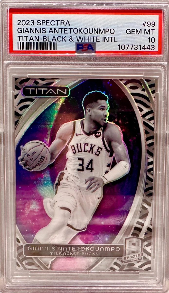 Panini Giannis Antetokounmpo 10 Graded Basketball Sports Trading
