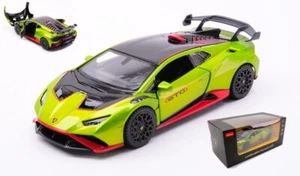 Modellino auto scala 1:32 LAMBORGHINI HURACAN STO WITH SOUND - Foto 1 di 1