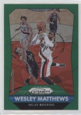 2015-16 Panini Prizm Green Prizm Wesley Matthews #40