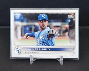 Whit Merrifield Kansas City Royals #245 MLB 2022 Topps Baseball Series 1  - Picture 1 of 2