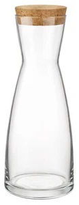 Bormioli Rocco 1L Ypsilon Cork Top Carafe - Picture 1 of 1