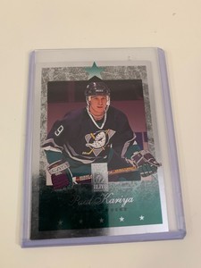 1996 Donruss Elite Paul Kariya #31 Mighty Ducks 