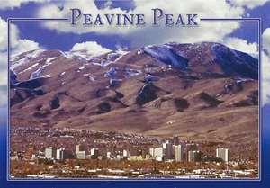 Postcard Nevada Reno Peavine Peak Photo by: Jack Hursh MINT Unused - Picture 1 of 1