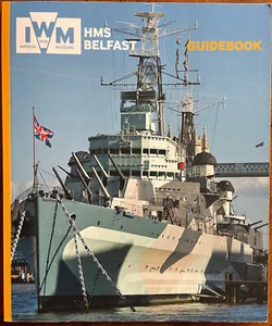HMS BELFAST GUIDEBOOK ROYAL NAVY LIGHT CRUISER WW2 KOREA HISTORY ARMAMENT IWM - Bild 1 von 2