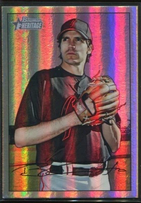 2007 Bowman Heritage Barry Zito #130 San Francisco Giants  - Image 1 of 3