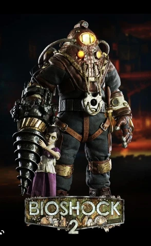 ThreeZero - Bioshock Subject Delta and Little Sister 1/6 scale Cover