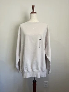 Nike Sportswear Phoenix Fleece Women’s Oversized Sweatshirt Plus 1X DV4976-104 - Picture 1 of 6