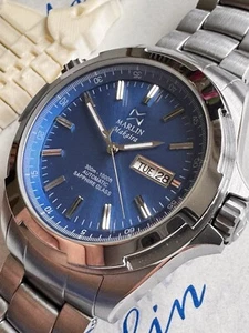 Mens Diver AUTOMATIC watch DAY-DATE 43mm 300m Sapphire BGW9 Screw  Crown NEW - Picture 1 of 9