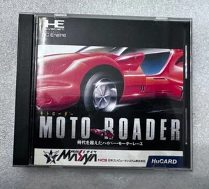 MOTO ROADER  PC Engine (Turbografx 16) JAPAN Import US SELLER! - Foto 1 di 5