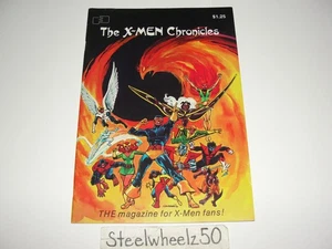 The X-Men Chronicles #1 Fumetto 1981 FantaCo Fanzine One Shot Dave Cockrum Copertina - Foto 1 di 7
