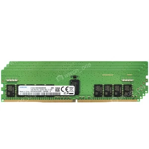 Samsung 128GB 8X16GB DDR4-3200AA 25600R 288PIN 1.2V ECC Zarejestrowana pamięć serwera - Zdjęcie 1 z 5