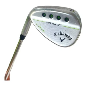 Callaway MD3 Milled S Grind 56° Sand Wedge 10° Tour Issued Steel Stiff 35" Left - Picture 1 of 12