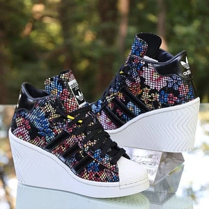 Adidas Superstar Ellure Floral Snakeskin Print Damengröße 5 individuell FW3201 - Bild 1 von 14