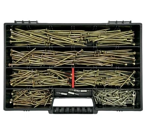 FRACKMANN 320 Piece Screw Set - Torx Wood Screws & Chipboard Screws - Picture 1 of 4