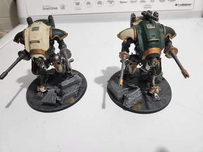 Warhammer 40k Imperial Knights Armiger Helverins Painted - Image 1 of 4