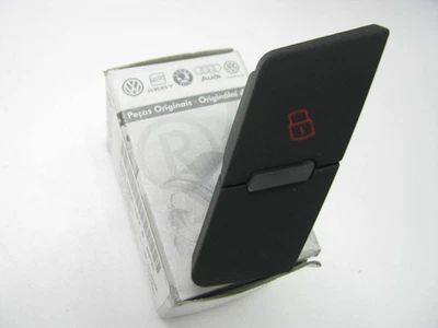 NUEVO - OEM VW Audi 4F0962107B5PR Interruptor de bloqueo de puerta trasera izquierda 2007-2011 A6 y S6 Foto 1 de 4