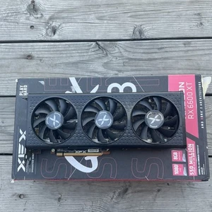 XFX Merc 308 Black AMD Radeon RX6600 XT GDDR6 8GB Graphics Card read - Bild 1 von 6