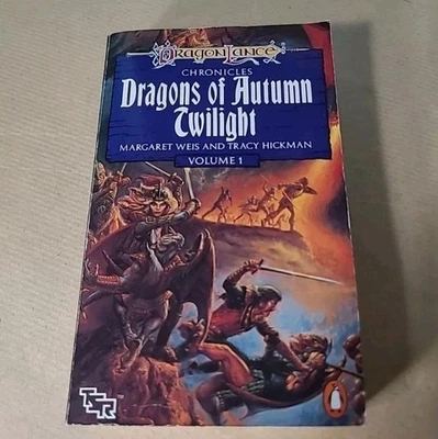 Dragons of Autumn Twilight Dragonlance Chronicles Volume 1 D&D Margaret Weis - Image 1 of 4