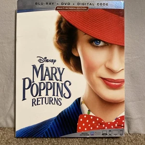 Mary Poppins Returns (Blu-ray, 2018) Sealed - Imagen 1 de 3