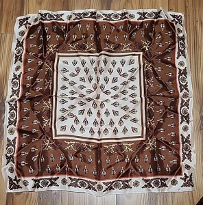 Square Scarf 18"×18" plyster. - Picture 1 of 7