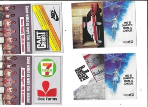 CHARLOTTE HORNETS SCHEDULE   LOT  /    90-91 - Bild 1 von 1