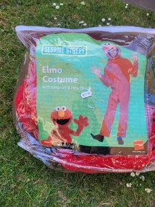 Sesame Street Adult Unisex Elmo Costume Medium £55 Fancy Dress - Picture 1 of 6