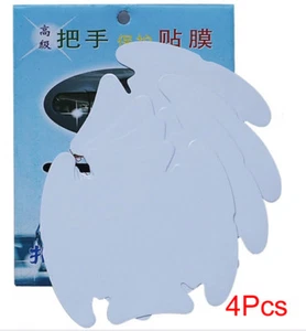 Lámina adhesiva invisible transparente para manija de puerta de automóvil pintura proteger arañazos 16 piezas - Imagen 1 de 4