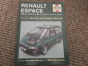 HAYNES Manual Renault ESPACE 1985 to 1996 - Picture 1 of 1