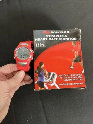 Monitor de ritmo cardíaco Bowflex sin tirantes EZ Pro rojo Foto 1 de 4