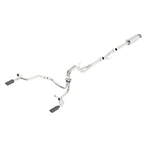 Borla 3" CatBack Exhaust System Fits 15-20 Ford F-150 Performance SS Tip ATAK - Picture 1 of 10