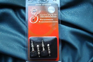 Grover Pegs for Banjo or Dulcimer, Black Buttons, MPN 870 - Picture 1 of 2
