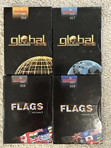 4 Lot Digital Juice Flags Motion Design Elements Library - Picture 1 of 1