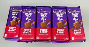 Cadbury Dairy Milk Frucht & Nuss Milch Schokolade Schokoriegel 3,5 Oz (19 Stück) 11/25 - Bild 1 von 5