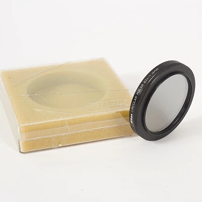 GENUINE NIKON CIRCULAR POLAR 62mm GLASS FILTER ORIGINAL CASE #AC089 - Image 1 of 2