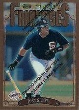 1996 Finest San Diego Padres Baseball Card #B320 Tony Gwynn B