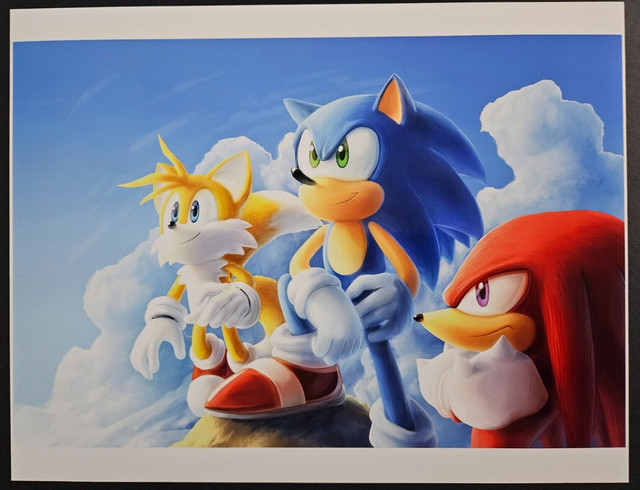 SEGA SONIC THE HEDGEHOG MANIA POSTER NEW 24X36 FREE SHIPPING