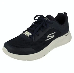 Uomo INDEPENDENT / 216495 Pizzo Scarpe Ginnastica By SKECHERS Go Walk Elastico - Picture 1 of 11
