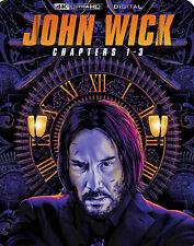 John Wick: Chapters 1-3 (4K UHD Blu-ray, 2020)