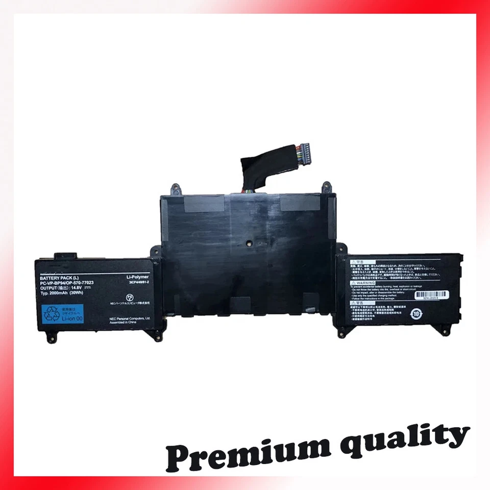 Batería para portátil Batería para portátil Compatible para NEC LZ750 / JS PC-VP-BP94 / OP-570- Foto 1 de 1