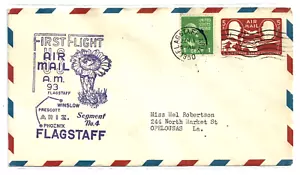 U.S. Air Mail First Flight Cover - Flagstaff Segment No 4 - June 1, 1950 - Picture 1 of 2