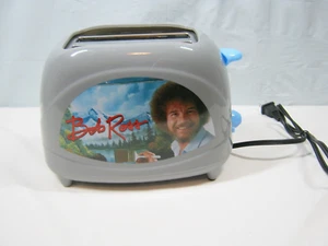 Bob Ross Face Toaster 2 Slice Toaster Great Shape Unique Kitchen Tested Works - Picture 1 of 8
