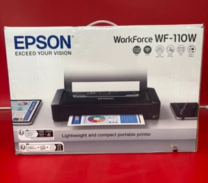 Epson WorkForce WF-110W stampante portatile wireless USB a getto d'inchiostro NUOVISSIMA E IMBALLATA - Foto 1 di 3