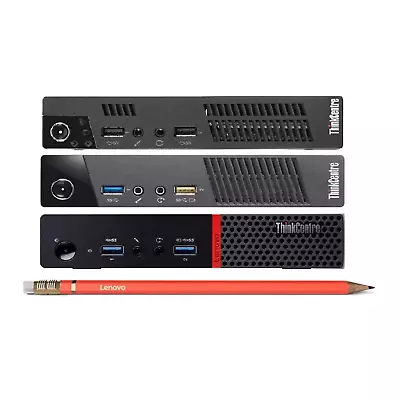 Lenovo ThinkCentre Tiny Core i7 32GB RAM 1TB SSD Wi-Fi PC Desktop Windows 11 - Image 1 of 4
