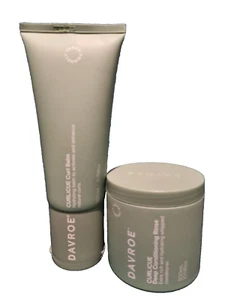 Davroe CURLiCUE Curl Balm 200ml & Deep Conditioning Rinse 300ml - Picture 1 of 1