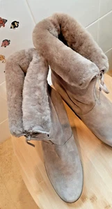 🔆🐞🔆 Hush Puppies Wildleder Stiefelchen  🔆🐞🔆Luftpolster Waterproof Gr. 39 - Bild 1 von 6